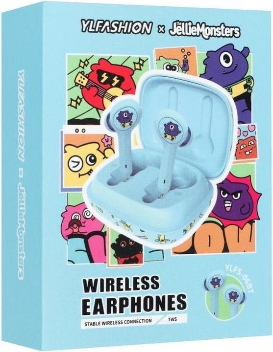 Image du produit Jellie Monster Wired headphones Jellico wireless earphones bluetooth TWS YLFS-06BT blue