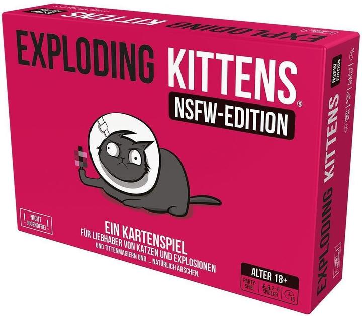 Produktbild Asmodée Exploding Kittens (Deutsch, 2 - 5 Spieler)