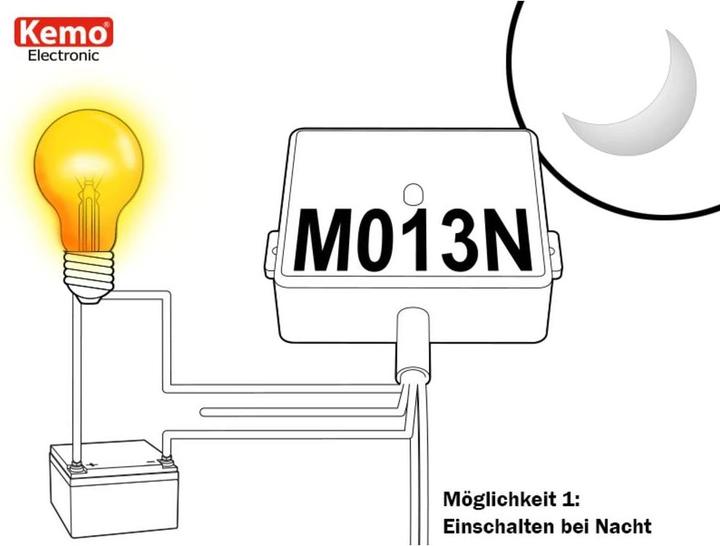 Image du produit Kemo Interrupteur crépusculaire 240 V AC