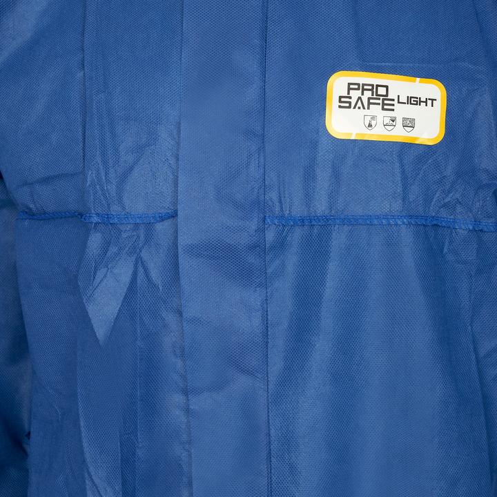 Produktbild Top Swede SMS-Overalls, Kapuze, Arm-,Bein- und Taillengummi, blau, CAT.III, Typ 5+6, VE 50 Stück (L)
