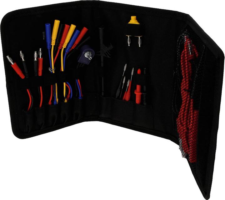 Produktbild KS Tools 150.0895 12/24V Diagnose Pruef- und Mess-Kabel-Satz 25-tlg