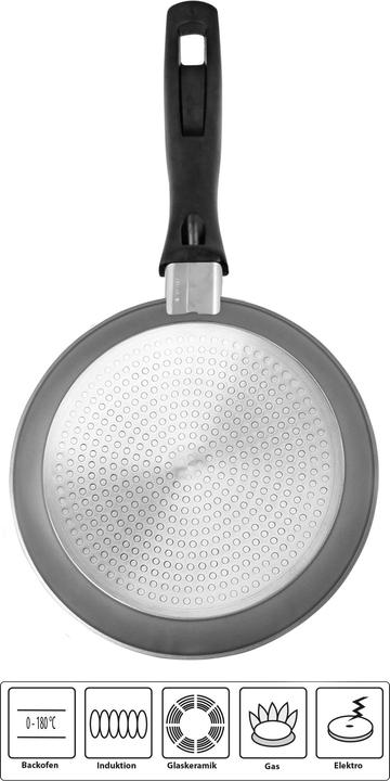 Produktbild Stoneline Pan 6840 Frying, Diameter 20 cm, Suitable for induction hob, Fixed handle, Anthracite (Bratpfanne, Aluminium, 20 x 8 cm)
