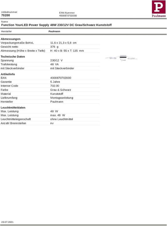 Produktbild Paulmann YourLED Junction Box