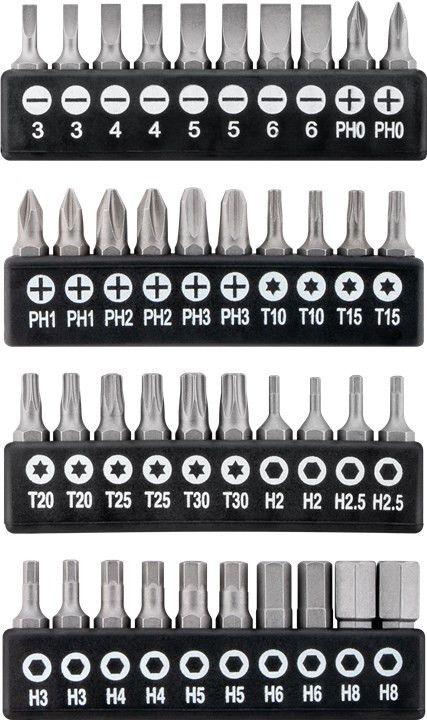 Immagine prodotto Goobay 74005 Set di cacciaviti a mano Cacciavite di precisione (Fessura croce Phillipps (PH), Torx (TX), Fattucchiera)