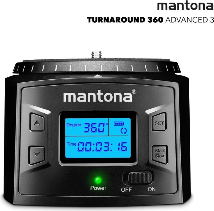Produktbild mantona Turnaround 360 Advanced 3 (Panoramakopf)