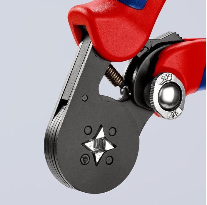 Immagine prodotto Knipex Pinza per terminali a bussola, con regolazione automatica (180 mm)
