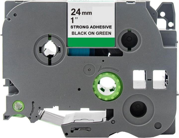 Produktbild Hermex Alternatives Etikettenband zu Brother TZe-S751 Beschriftungsband (2.40 cm, Grün)