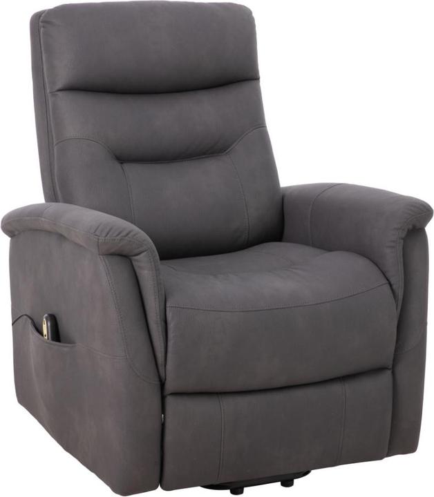 Home123 Relaxsessel CLAVOS (dunkelgrau)