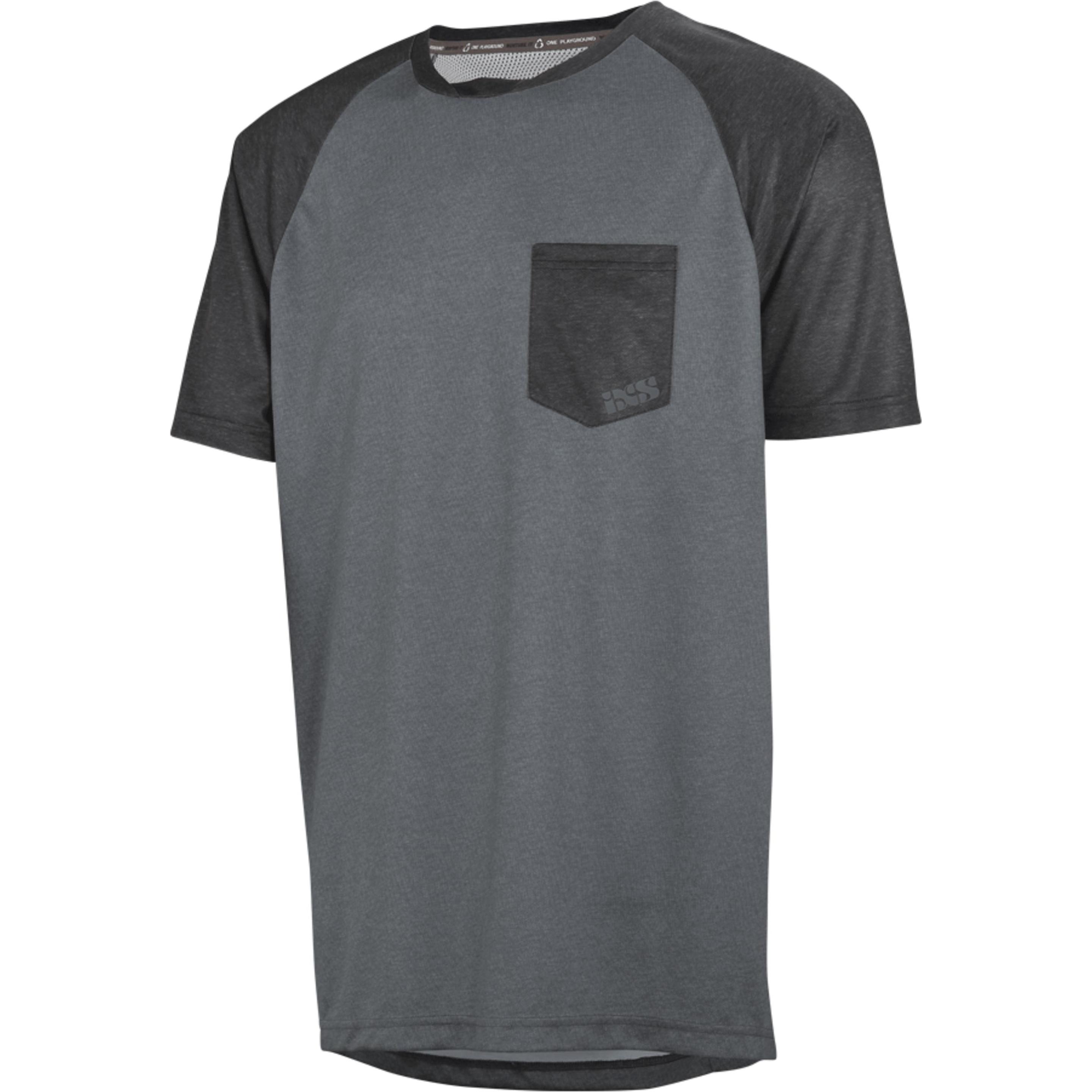 iXS, Herren, Velotrikot, Flow (S), Grau, S