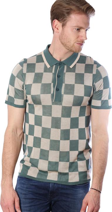Produktbild Bellemere T-Shirt Checkered Tencel Polo (S)