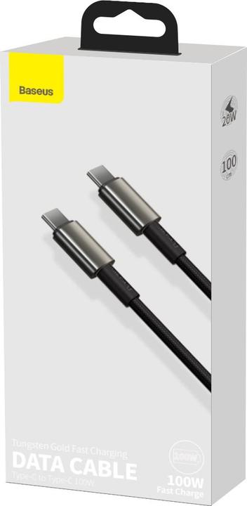 Productafbeelding Baseus USB C – USB C (1 m, USB 2.0, 100 W)
