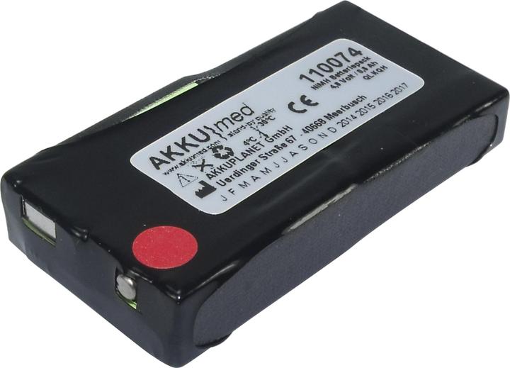 AccuCell NiMH Akku passend für Schiller Blutdruckmessgerät BR102