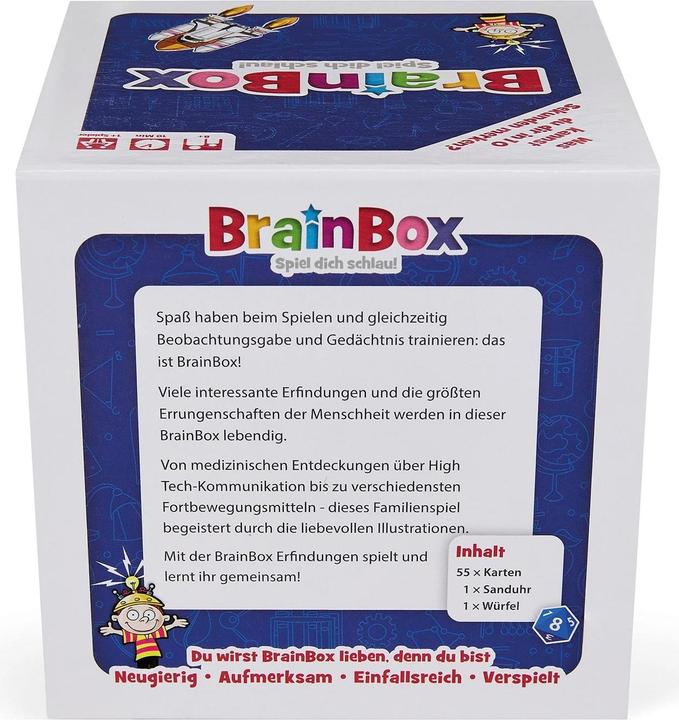 Actual product image Brainbox Inventions (German, 1 - 2 Players)