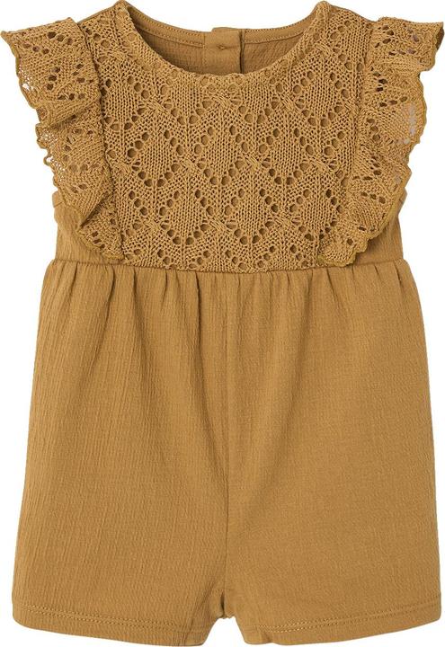 Produktbild Vertbaudet Mädchen Baby Overall mit gehäkeltem Oberteil (92)