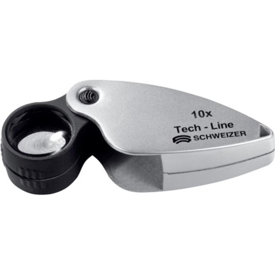 Schweizer Optik, Lupe, Präzisions-Klapplupe 8x