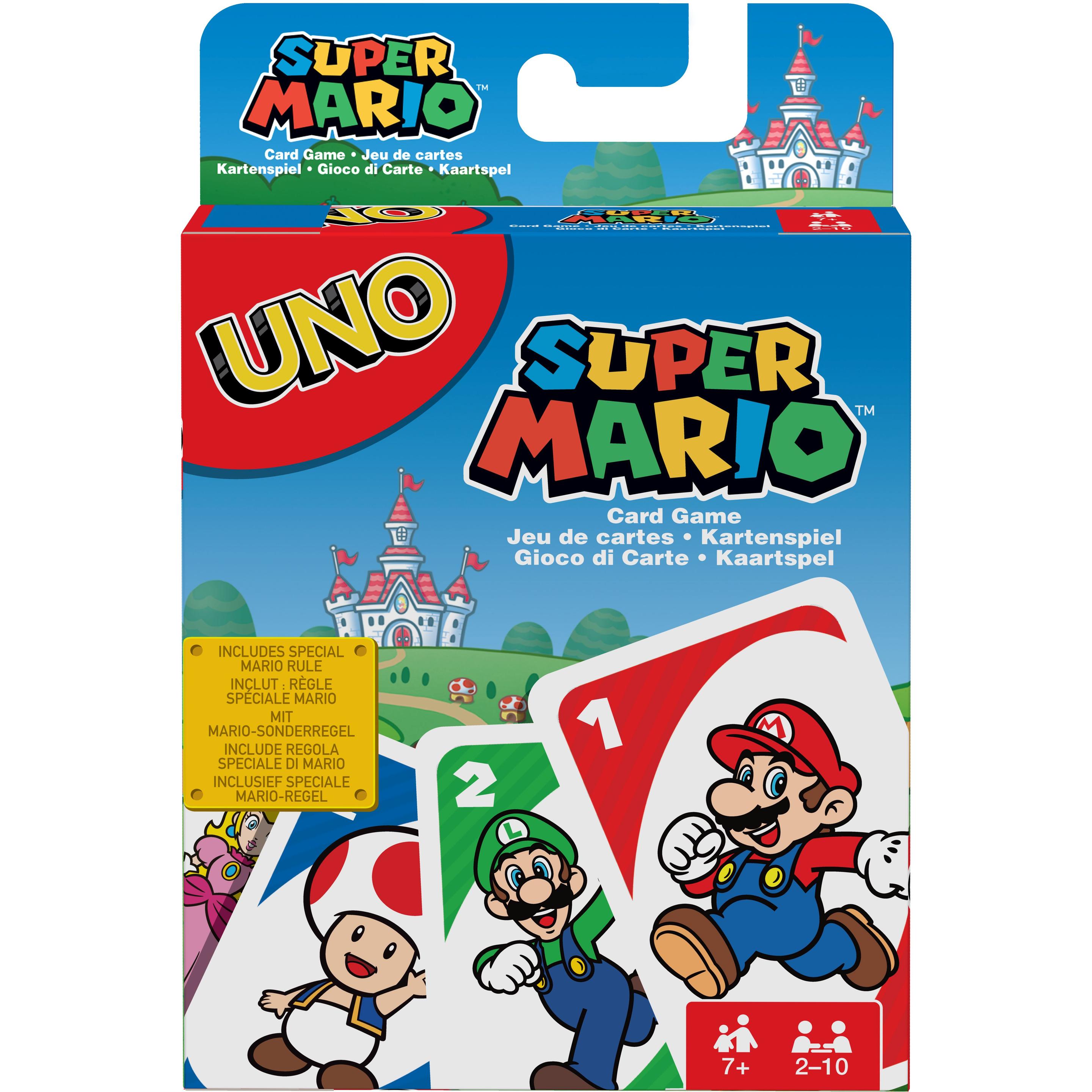 Mattel Games UNO Mario Kart (Inglese, Spagnolo, 2 - 10 Giocatori)