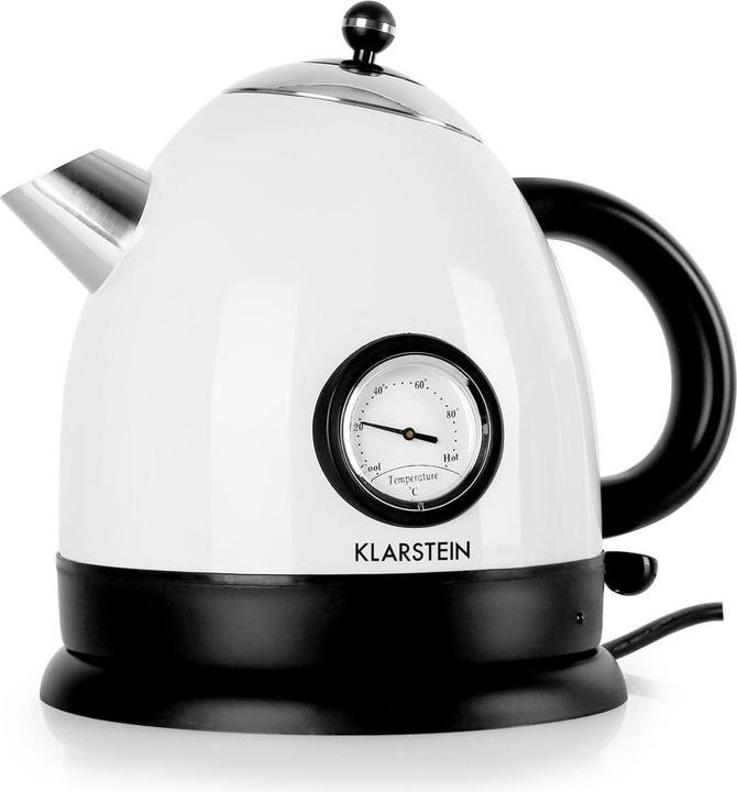 Actual product image Klarstein Aquavita White Kettle 1.5 Litre2200Watt