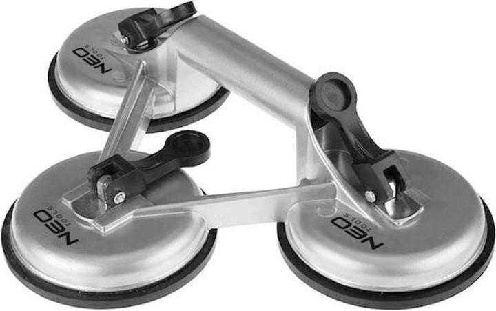 Neo Przyssawka do szyb (Przyssawka do szyb aluminiowa, potrójna, 150 kg) (150 kg)