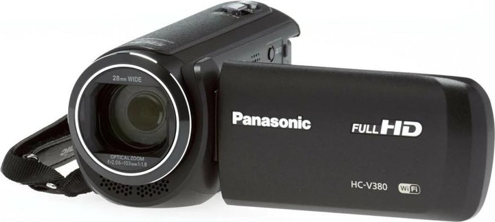 Actual product image Panasonic Hc-V380 (2.51 Mpx, 50p, 50 x)
