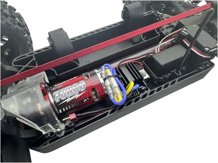 Actual product image Reely Thor Black Brushed 1:10 RC model car electric monster truck all-wheel drive (4WD) 100% RtR 2.4 (RTR Ready-to-Run)