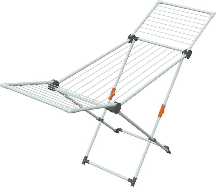 Juwel Superdry Maxi clothes horse (with washing lines, drying length 20 m, colour grey, weatherproof, stan (20 m)
