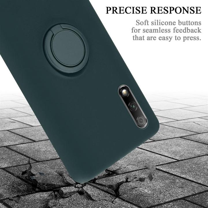 Actual product image Cadorabo TPU Liquid Ring Silicone Case Cover (Honor 9X)