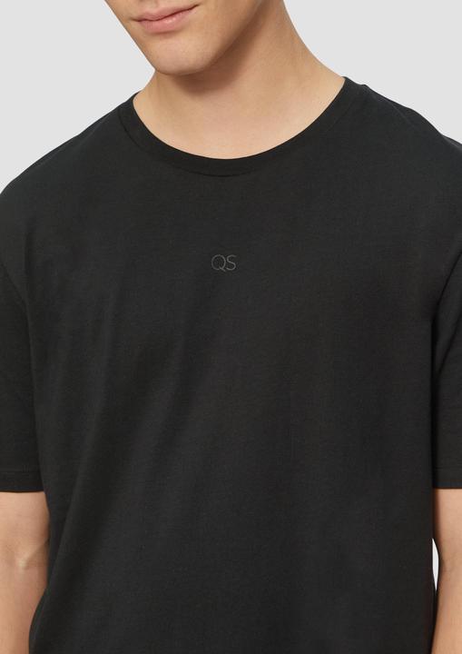 Image du produit S.Oliver T-Shirt Basic Rundhals T-Shirt mit Logo-Druck (XL)