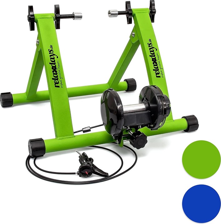 Actual product image Relaxdays Bicycle roller trainer