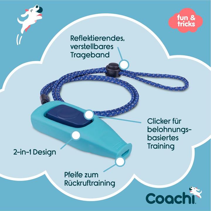 Productafbeelding Company of Animals Coachi Whizzclick Fluit + Klikspaan (Speelgoed hond)