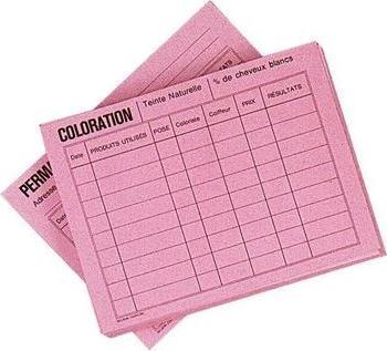 Sibel 50 Color And Perm Sheets Pink 1 (Pink)