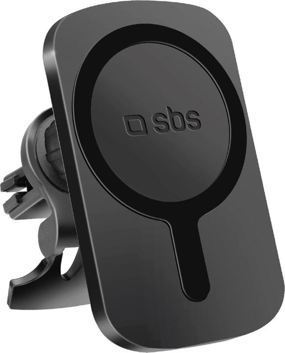 Produktbild SBS induktive MagSafe Lüftungsschlitz-Halterung 15W, schwarz