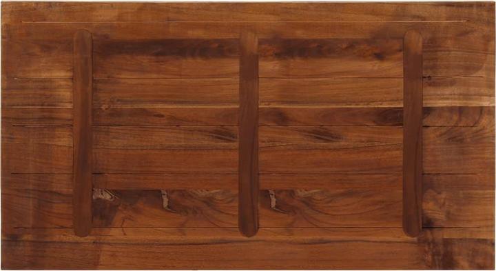 Actual product image VidaXL Table top wooden top dining table coffee table 100x60x1.5cm solid reclaimed wood (100 x 60 x 1,5 cm)