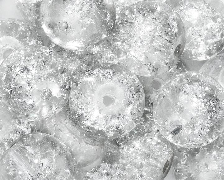 Immagine prodotto Hobby & Crafting Fun Perline glitterate, Ø 8 mm, 20 pezzi