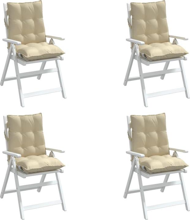 Produktbild vidaXL Niedriglehner-Auflagen (100 x 50 x 7 cm)