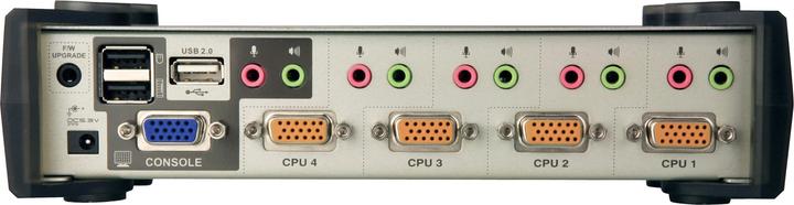Produktbild Aten CS1734B, 4-Port KVM Switch mit 2 Port USB Hub