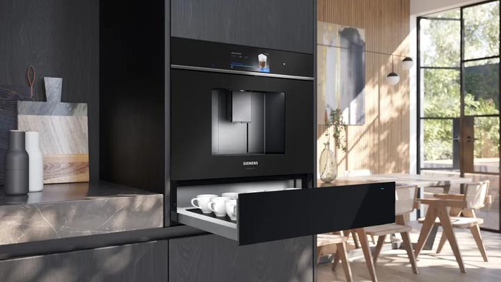 Actual product image Siemens BI910C1B1C Built-in Warming Drawer Black