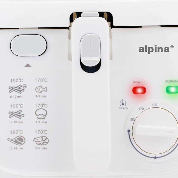 Immagine prodotto alpina Friggitrice 230V 2.5L 1800W