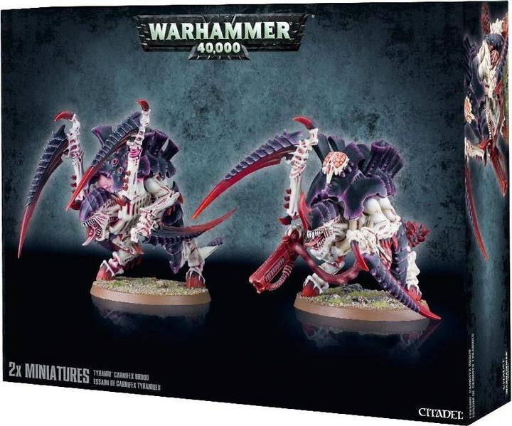 Games Workshop Carnifex Brood - Old One Eye's Brood - Thornback Brood - Carnifex Brood - Screamer-Killer Brood (Plastic)