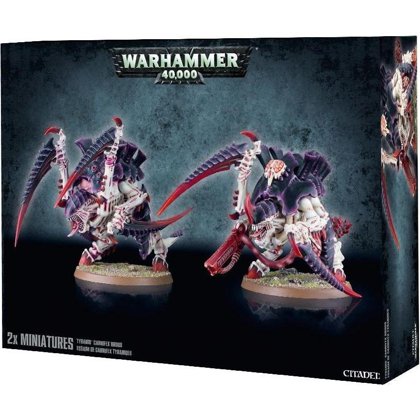 Games Workshop Carnifex Brood - Old One Eye's Brood - Thornback Brood - Carnifex Brood - Screamer-Killer Brood (Kunststo...