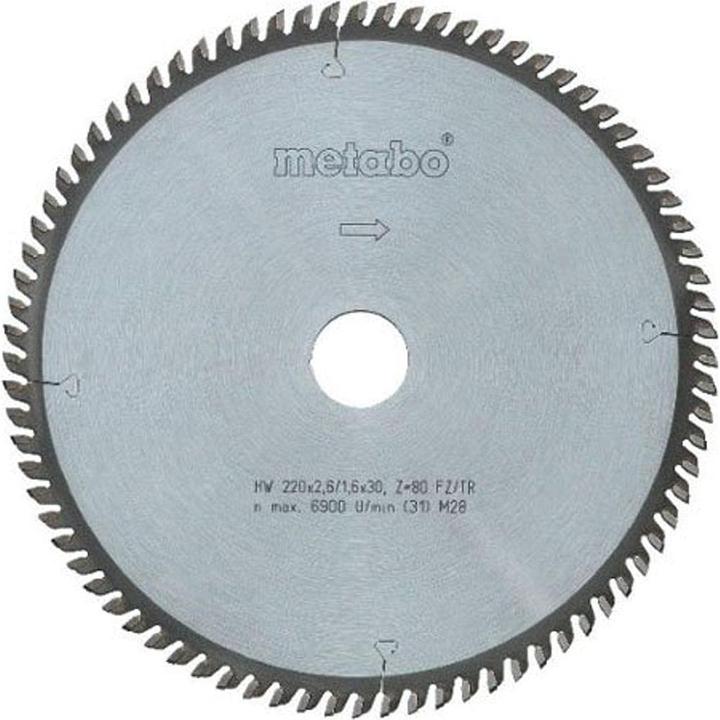 Productafbeelding Metabo Cirkelzaagblad HW/CT