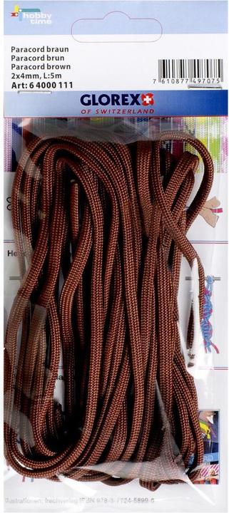Produktbild Glorex Paracord 2x4mm, 5m braun