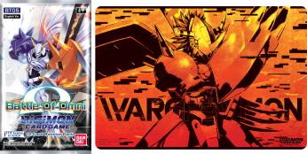 Produktbild Digimon Card Game PB-03 Playmat Wargreymon (Englisch, Booster Pack)