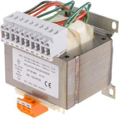 Produktbild RS PRO 250VA Isolation Transformer 4x0-55-60V