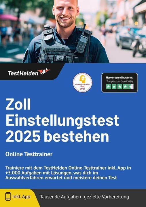 Tom Wenk:Zoll Einstellungstest 2024 bes (German, Tom Wenk, 2023)