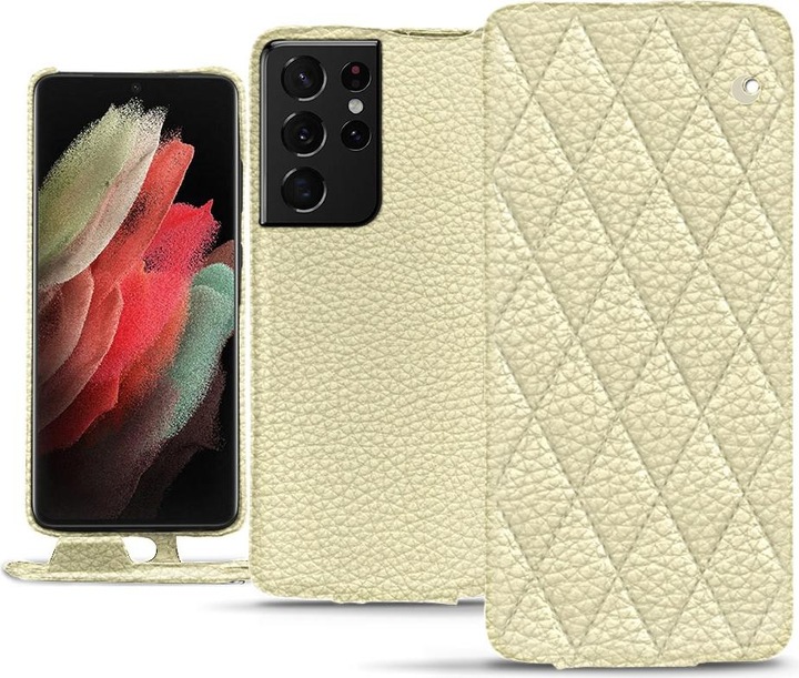 Produktbild Noreve Lederschutzhülle vertikal (Samsung Galaxy S21 Ultra)
