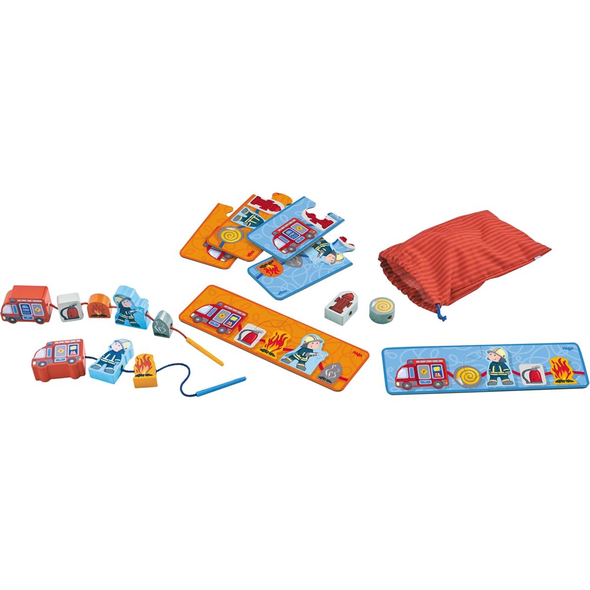 Haba Feuerwehr (Französisch, Spanisch, Englisch, Niederländisch, Italienisch, Deutsch)