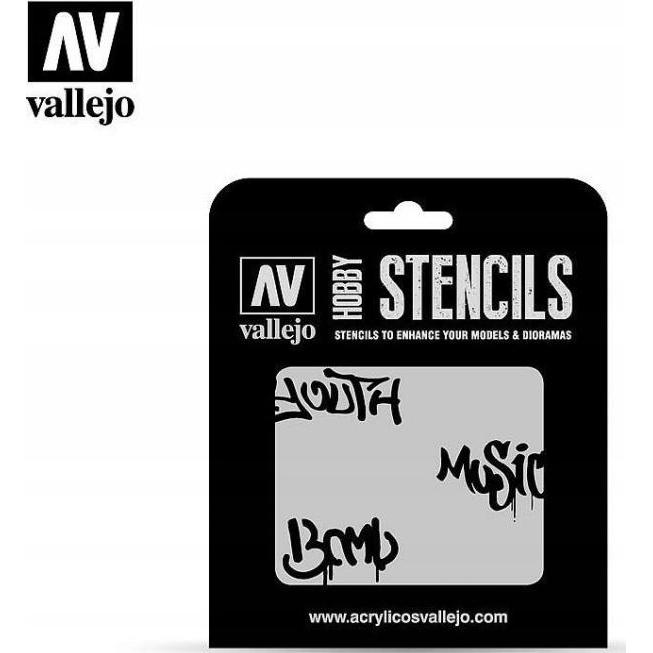 Vallejo Stencil Street Art No. 1