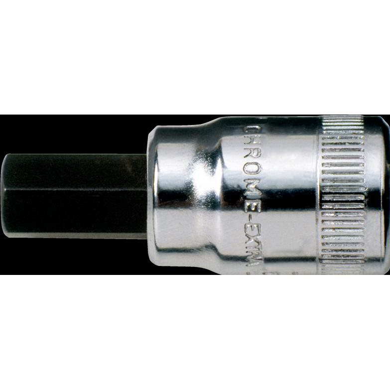 Bahco, Steckschlüssel + Stecknuss, 1/4" Schraubendreher-Einsatz für Innensechskantschrauben, 6 mm (6 mm)