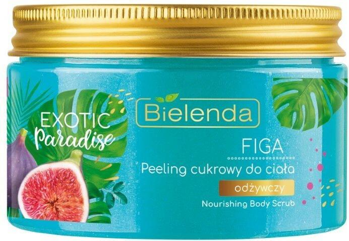 Actual product image Bielenda BIELENDA Exotic Paradise Nourishing Body Scrub odżywczy peeling cukrowy do ciała Figa 350ml (350 ml)