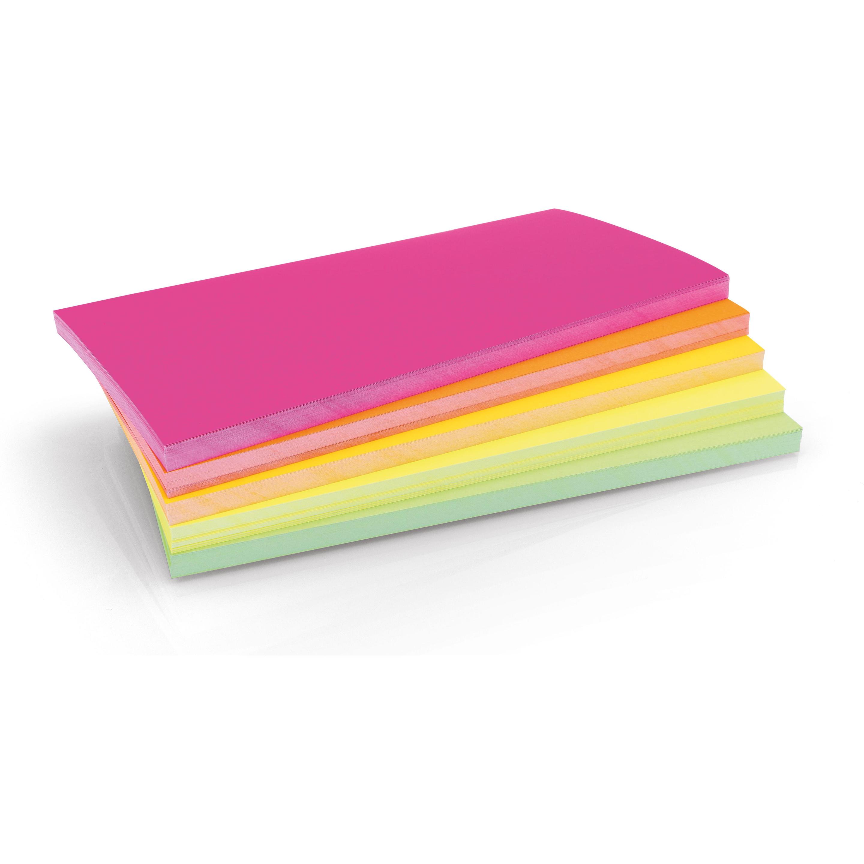 Thumbnail - Magnetoplan, Zubehör Präsentieren, Moderationskarten "Neon", 200 x 100 mm hergestellt mit 100 % pflanzlicher Farbe